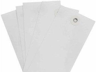 Brady Labels 102035 - Blank Tyvek Tags 4.25 in H x 2.125 in W White Pack (102035)