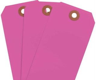 Brady Labels 102060 - Blank Write-On Tags, 4.75 H x 2.375 W, Cardstock (102060)