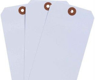 Brady Labels 102167 - Blank Write-On Tags, 6.25 H x 3.125 W, Cardstock (102167)