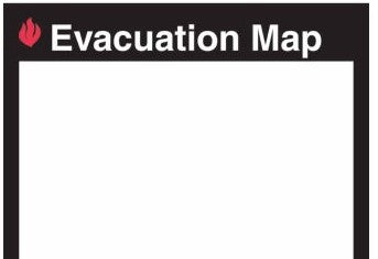 Brady Signs & Signage 102851 - Emergency Evacuation Map Holder, 11 H x 11.5 W (102851)