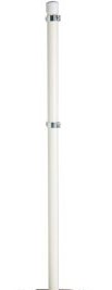 Brady Signs & Signage 103568 - Kit-Recycld Rbr Base-60Lb/5'Pvc Post, 5' H (103568)