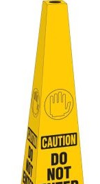 Brady Signs & Signage 103681 - BradyCone Warning System, CAUTION DO NOT ENTER (103681)