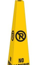 Brady Signs & Signage 103683 - BradyCone Warning System, NO PARKING (103683)