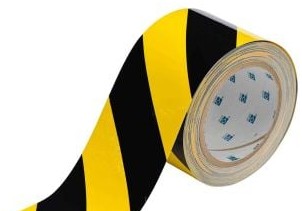 Brady Tape 104347 - ToughStripe Floor Marking Tape Roll - Polyester (104347)