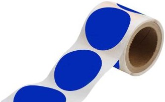 Brady Tape 104402 - ToughStripe Floor Marking Tape Dots - Polyester (104402)