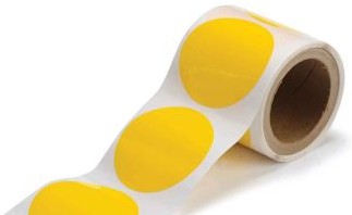 Brady Tape 104403 - ToughStripe Floor Marking Tape Dots - Polyester (104403)