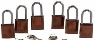 Brady Lockout/Tagout 104579 - Standard Safety Aluminum Padlocks 1.5 in Aluminum (104579)