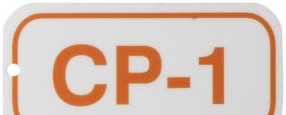 Brady Labels 105674 - Control Panel Energy Source Tags CP 1 Polystyrene (105674)