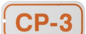 Brady Labels 105676 - Control Panel Energy Source Tags CP 3 Polystyrene (105676)