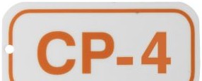 Brady Labels 105677 - Control Panel Energy Source Tags CP 4 Polystyrene (105677)