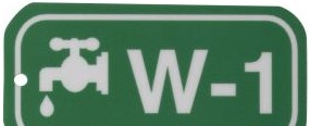 Brady Labels 105684 - Water Energy Source Tags W 1 Polystyrene 1.5x3 (105684)