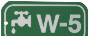 Brady Labels 105688 - Water Energy Source Tags W 5 Polystyrene 1.5x3 (105688)