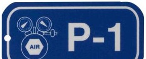 Brady Labels 105694 - Pneumatic Energy Source Tags P 1 Polystyrene 1.5x3 (105694)