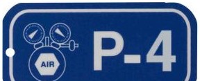 Brady Labels 105697 - Pneumatic Energy Source Tags P 4 Polystyrene 1.5x3 (105697)