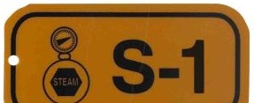 Brady Labels 105699 - Steam Energy Source Tags S 1 Polystyrene 1.5x3 (105699)