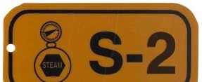 Brady Labels 105700 - Steam Energy Source Tags S 2 Polystyrene 1.5x3 (105700)