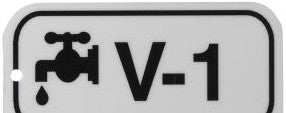 Brady Labels 105704 - Valve Energy Source Tags V 1 Polystyrene 1.5x3 (105704)