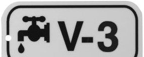 Brady Labels 105706 - Valve Energy Source Tags V 3 Polystyrene 1.5x3 (105706)