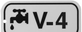 Brady Labels 105707 - Valve Energy Source Tags V 4 Polystyrene 1.5x3 (105707)