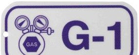 Brady Labels 105709 - Gas Energy Source Tags G 1 Polystyrene 1.5x3 (105709)