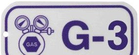 Brady Labels 105711 - Gas Energy Source Tags G 3 Polystyrene 1.5x3 (105711)