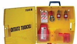 Brady Lockout/Tagout 105934 - Ready Access Valve Electrical Lockout Station with (105934)