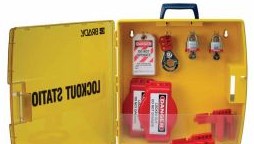 Brady Lockout/Tagout 105938 - Ready Access Valve Lockout Station with 6 Steel (105938)