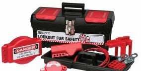 Brady Lockout/Tagout 105957 - Personal Valve Lockout Kit, 7.3 D (105957)