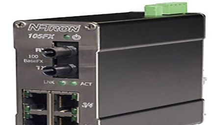 Red Lion Ethernet Switches 105FX-ST-MDR - 105FX-ST-MDR; MDR OPTION (105FX-ST-MDR)
