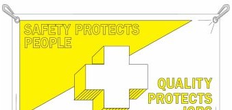 Brady Signs & Signage 106297 - Safety Protects People Quality Protects Jobs Sign (106297)