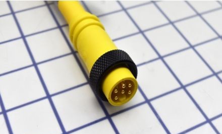 Remke Industries Cordsets 106AB0200AP - PVC Mini-Link Male Plug Assembly, Straight (106AB0200AP)