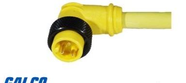 Remke Industries Cordsets 106AD0200AP - PVC Mini-Link Male Plug Assembly, 90 Degree (106AD0200AP)