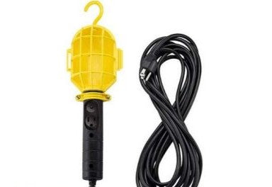 Cooper Temporary Lighting 1078-50-BU - Eaton lampholder, Plastic guard, Push switch (1078-50-BU)