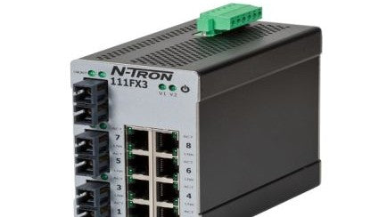 Red Lion Ethernet Switches 111FXE3-SC-15 - 111FXE3-SC-15 SWITCH (111FXE3-SC-15)