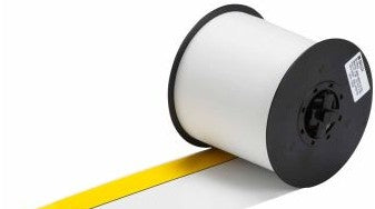 Brady Labels 113220 - MiniMark Vinyl Labels with Header Stripe 4 in W x (113220)