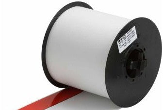Brady Labels 113221 - MiniMark Vinyl Labels with Header Stripe 4 in W x (113221)