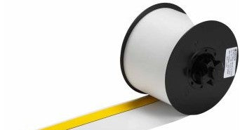 Brady Labels 113226 - MiniMark Vinyl Labels with Header Stripe 3 in W x (113226)