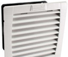 Pfannenberg Fans 11622103055 - Filter Fan, 230 VAC, UV/IP55 Rated, Lt. Grey (11622103055)