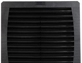 Pfannenberg Fans 11642154050 - Filter Fan, 115VAC, Black Grille (RAL9011) (11642154050)