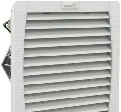 Pfannenberg Fans 11643153055 - Filter Fan, 115 VAC, UV/IP55 Rated, Lt. Grey (11643153055)