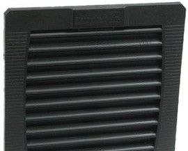 Pfannenberg Fans 11667023110 - Filter Fan, 460VAC, Black Grille (RAL9011) (11667023110)