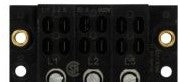 Bussmann Power Distribution Blocks 11725-3 - Eaton Bussmann series power terminal block, 600V (11725-3)