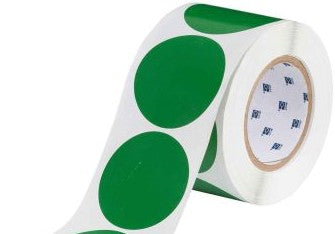 Brady Tape 121041 - Aisle Marking Tape Dots - Adhesive Vinyl, Solid (121041)