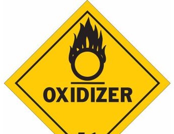 Brady Labels 121071 - OXIDIZER 5.1 Hazardous Material Shipping Labels, 4 (121071)