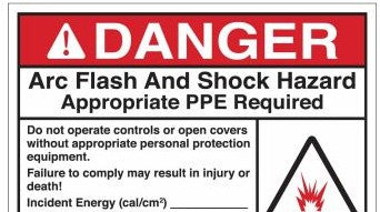 Brady Labels 121137 - Arc Flash Labels - Adhesive Vinyl, 3.5 H x 5 W x (121137)