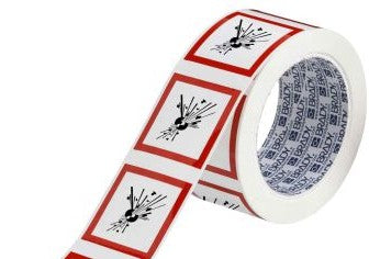 Brady Labels 121202 - GHS Explosive Picto Label, 2 H x 2 W x .035 D (121202)