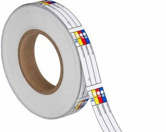 Brady Labels 121445 - B7569, 1 H x 3 W, Hmig Label, 720/Roll (121445)