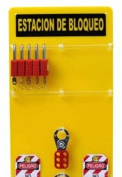 Brady Lockout/Tagout 121511 - 20-Lock Capacity Padlock Center with 20 Safety (121511)