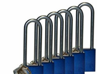Brady Lockout/Tagout 123312 - Standard Key Retaining Lockout Aluminum Padlock (123312)