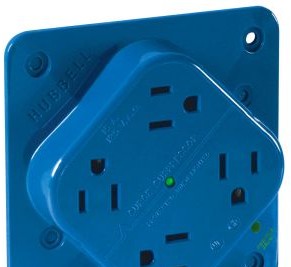 Bryant Electric Plugs & Receptacles 1254HSA - Straight Blade Devices, Receptacles, Hospital (1254HSA)
